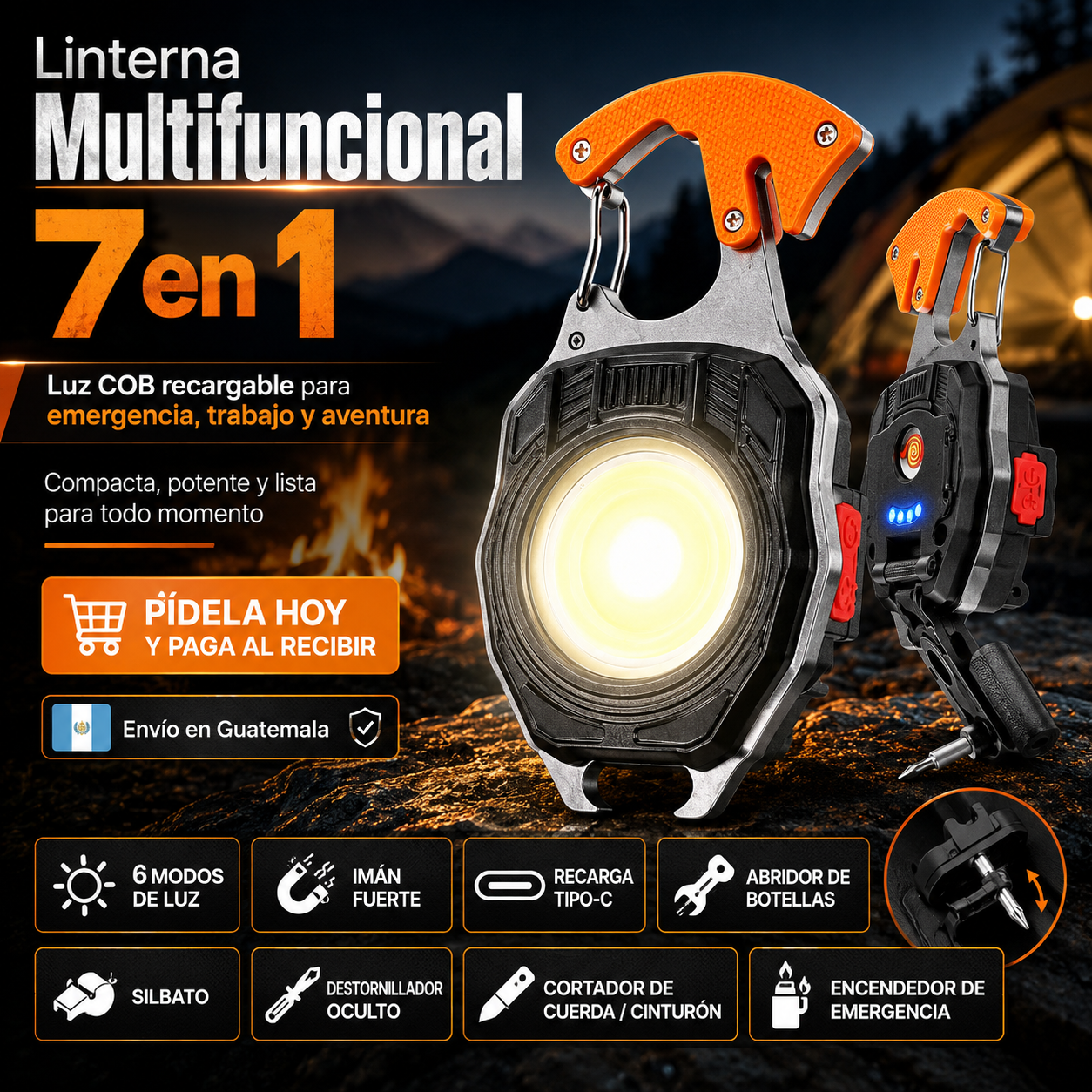 SurvivalClip 7 en 1