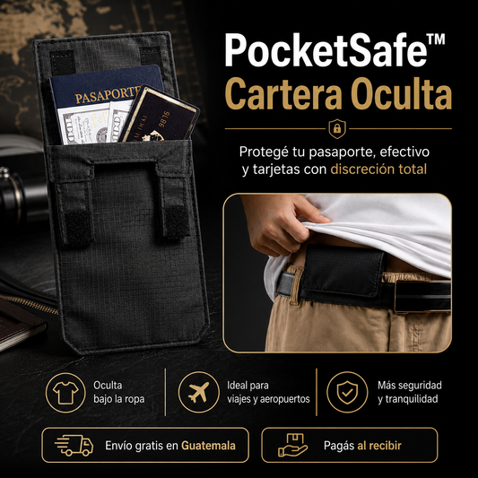 PocketSafe™ CARTERA OCULTA