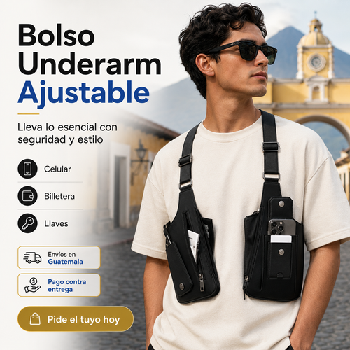 Bolso Underarm Ajustable