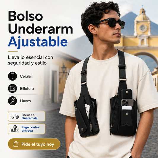 Bolso Underarm Ajustable